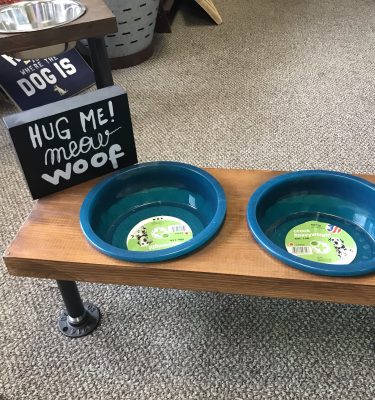 Industrial-Style Pet Bowl