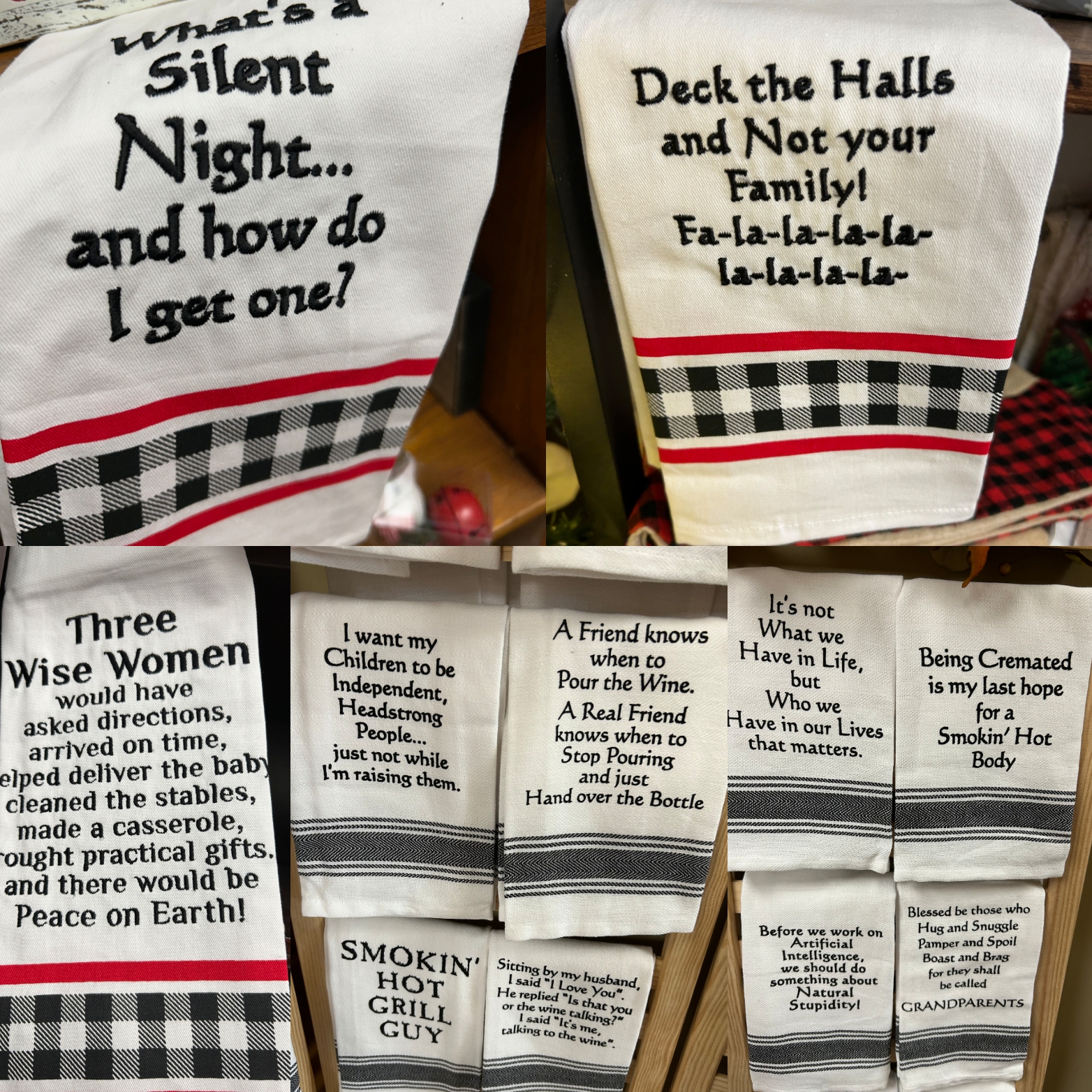Wild Hare Witty Linens<br>(Home décor, Textiles)